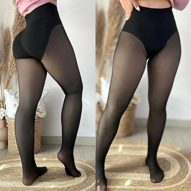 Sillk&Compress® 🦵🏽Panty con faja efecto piel y efecto push-up 🍑 Talla única.