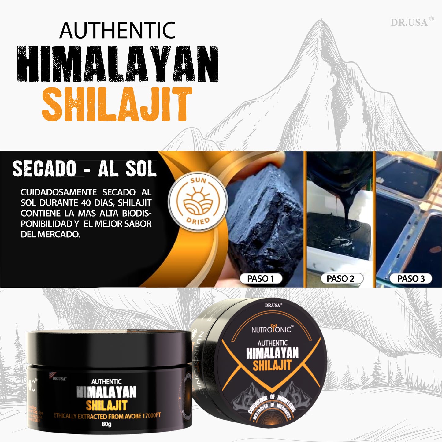 ⚡Aumenta tu energía y vitalidad con la Magia del Himalaya 💪🏃♂️➡️- SHILAJIT AUTÉNTICO DEL HIMALAYA 🔥