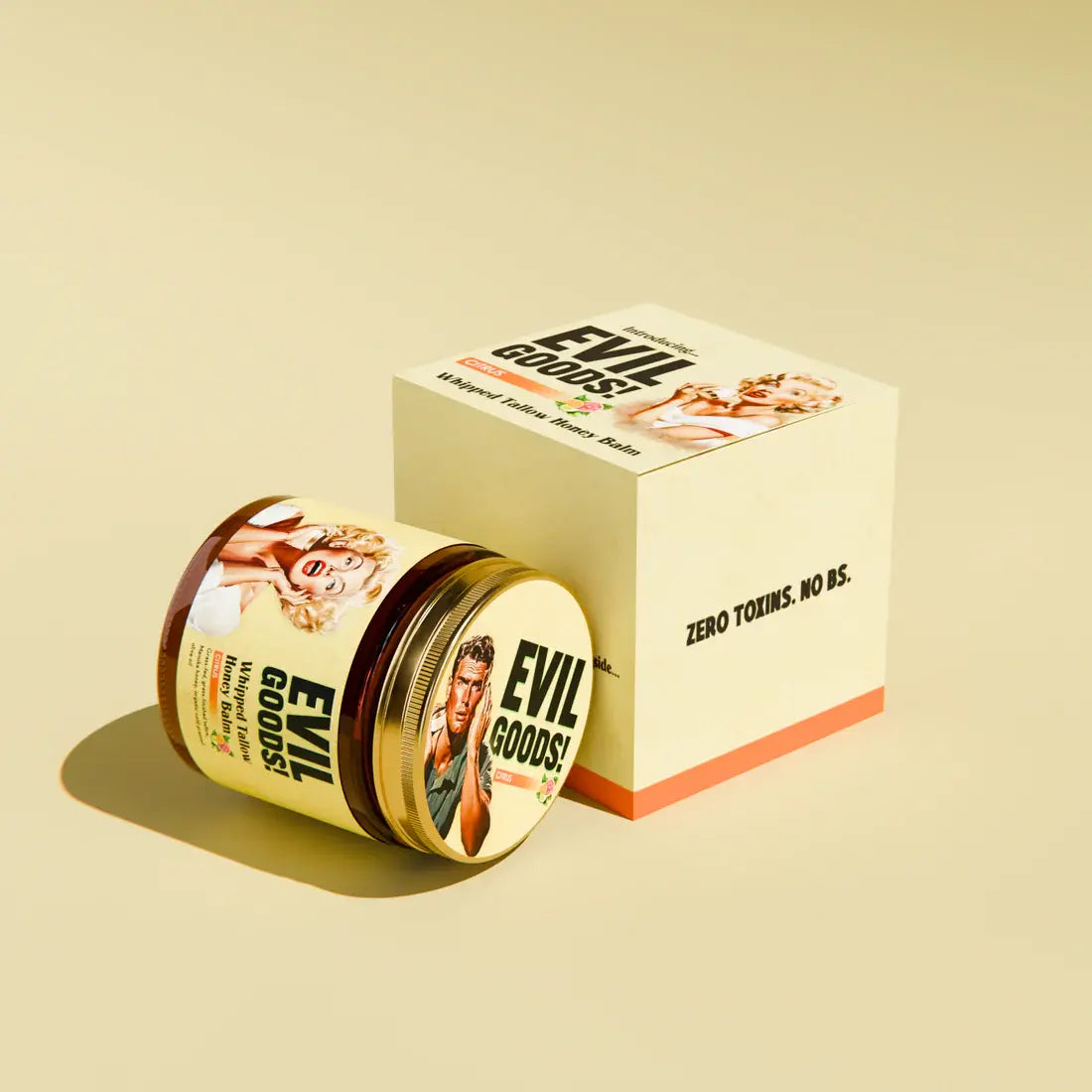Evil Goods: Belleza Natural para Todos los Días 🍃💦Enriquecida con SEBO de RES y miel de Manuka🐄🐝