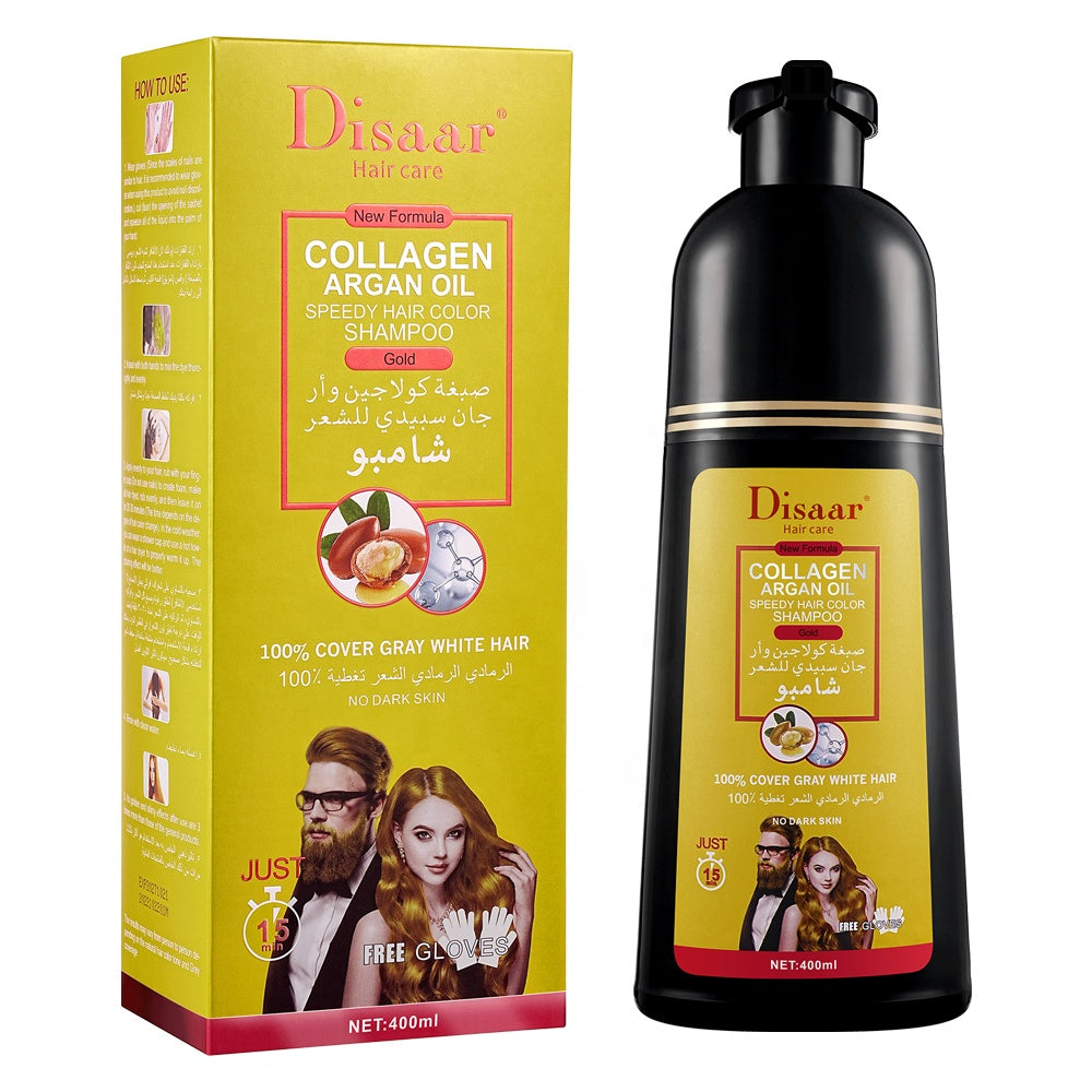 SHAMPOO COLORANTE TINTE CUBRE CANAS