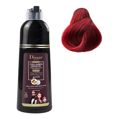 SHAMPOO COLORANTE TINTE CUBRE CANAS