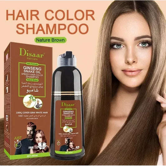 SHAMPOO COLORANTE TINTE CUBRE CANAS