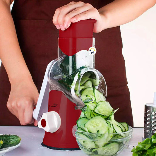 👩‍🍳 ¡Cocinar nunca ha sido tan fácil! 👩‍🍳 Nuevo Rallador y cortador de alimentos 🥒. Tus preparaciones en menos tiempo y sin riesgo!! ⏱️⚠️