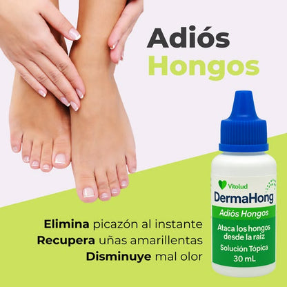 ANTI-HONGOS DERMAHONG ORIGINAL. PACK 3 UNIDADES.