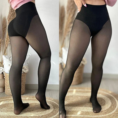 Sillk&Compress®  🦵🏽Panty con faja efecto piel y efecto push-up 🍑 Talla única.
