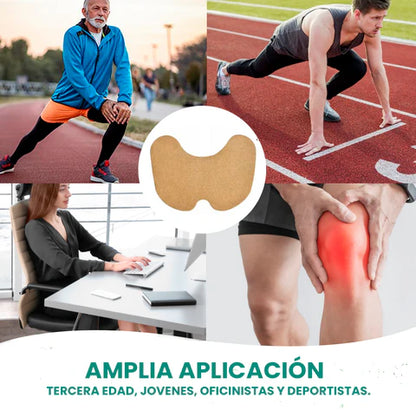 ¡Dile Adiós al dolor de rodilla! 💪 LLEVA 60 PARCHES Y PAGAS 30. Parches para rodillas y otras articulaciones. Analgésico natural. 🌿