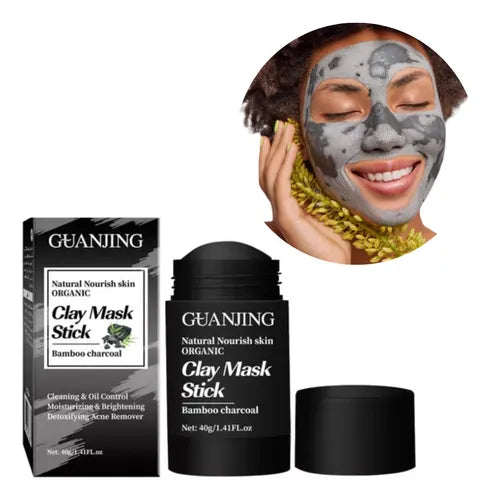 🪄 Mascarilla facial de Carbón y Bambú/ roll-on. Elimina Impurezas.🧼