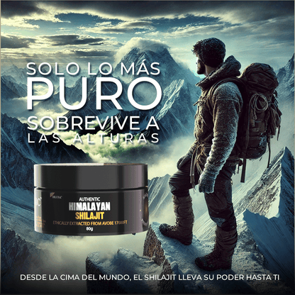 ⚡Aumenta tu energía y vitalidad con la Magia del Himalaya 💪🏃‍♂️‍➡️- SHILAJIT AUTÉNTICO DEL HIMALAYA 🔥