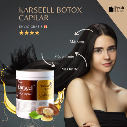 🙎🏼‍♀️ COMBO KARSEELL BY DR. USA. Shampoo hidratante profesional + botox capilar de KARSELL + ACEITE DE ARGAN KARSEELL💆‍♀️👸