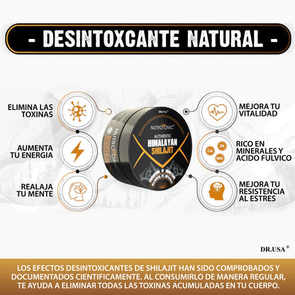 ⚡Aumenta tu energía y vitalidad con la Magia del Himalaya 💪🏃‍♂️‍➡️- SHILAJIT AUTÉNTICO DEL HIMALAYA 🔥